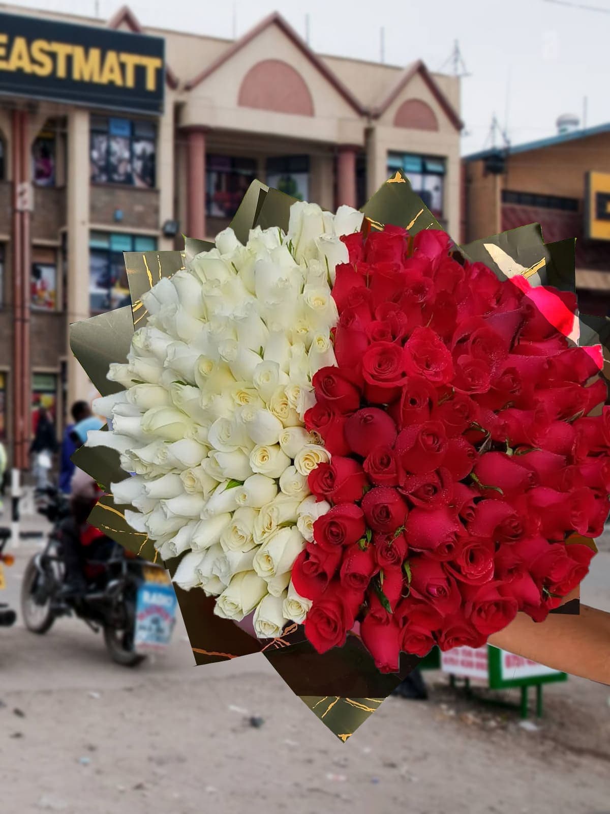 proposal flower bouquet