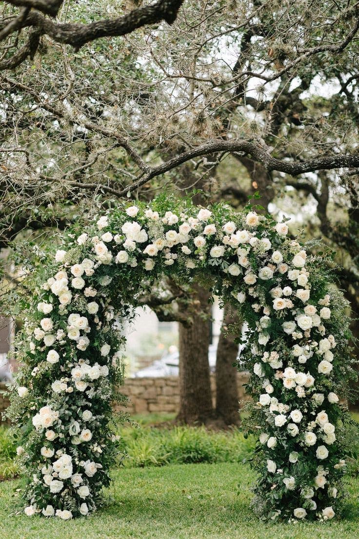 wedding 1 flower gate